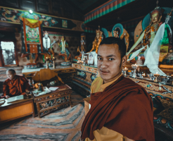 small rooms that monk lived