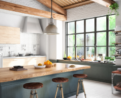 can kitchen be in north east 