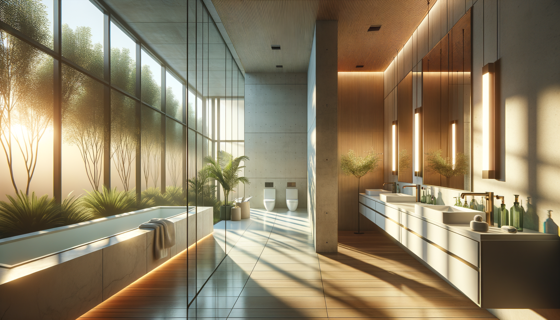Modern Bathroom Design Photos: 5 Trends Defining 2024