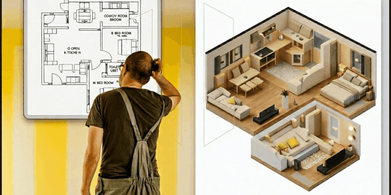 painting business with smart interior design