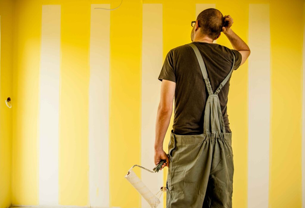 blank wall to beautiful space
