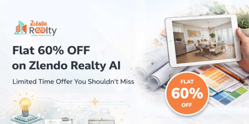 Flat 60% off on Zlendo Realty properties - Limited time offer