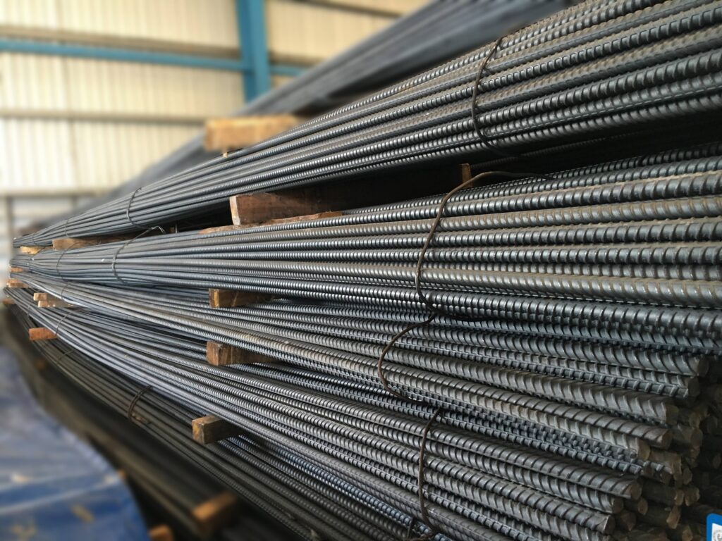 TMT bar sizes in India