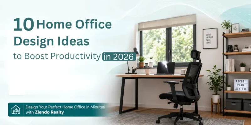 10 home office design ideas to boost productivity in 2026 – Zlendo Realty